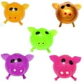 thumbnail image 2 of Solid Color Pig Anti Stress Splat Water Ball Jello Decompression Squeeze Toy, 2 of 2