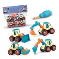 thumbnail image 3 of Juego de coches de juguete desmontables para niños, juegos de vehículos de construcción para niños pequeños, juegos de vehículos de construcción para niños pequeños, juego de vehículos de jugu, 3 of 13