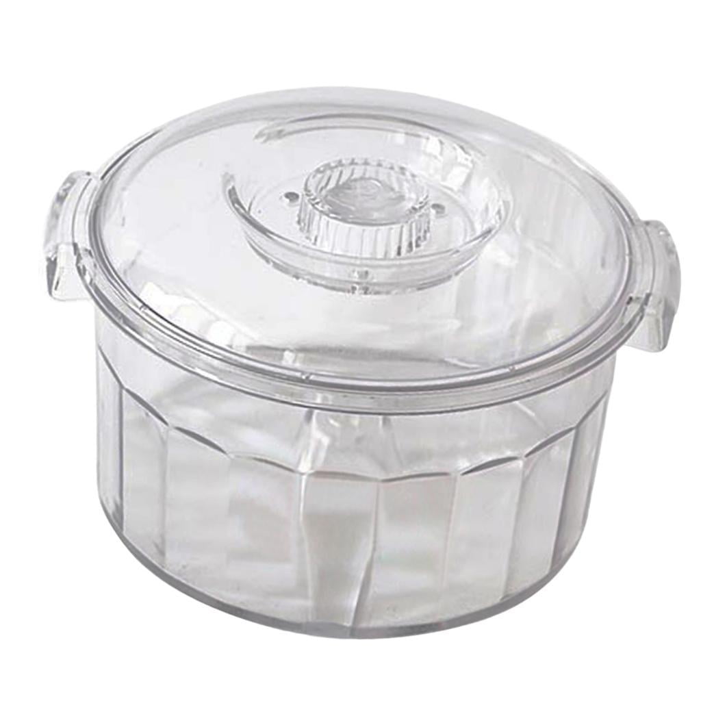 FVDPWYE Polisher Drum Pot Polisher Box Stable Easy to Use Multipurpose Jewelry Polishing 32cmx30cmx16cm