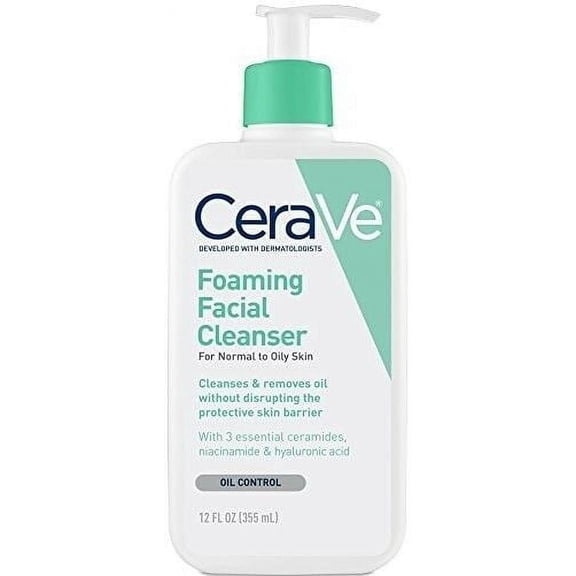 CeraVe Foaming Facial Cleanser 12 oz