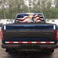 thumbnail image 4 of Rear Window Graphic Decal For SUV jeep PICK-UP TRUCK  P423 Flag Eagle Camo PERFORATED VINYL TINT Sticker Window Tint, 4 of 5
