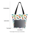 thumbnail image 3 of Disketp Colorful Dinosaur Bolsa de Hombro Casual para Mujer, Bolso Cruzado para Compras, Viajes y Uso Diario, 3 of 6
