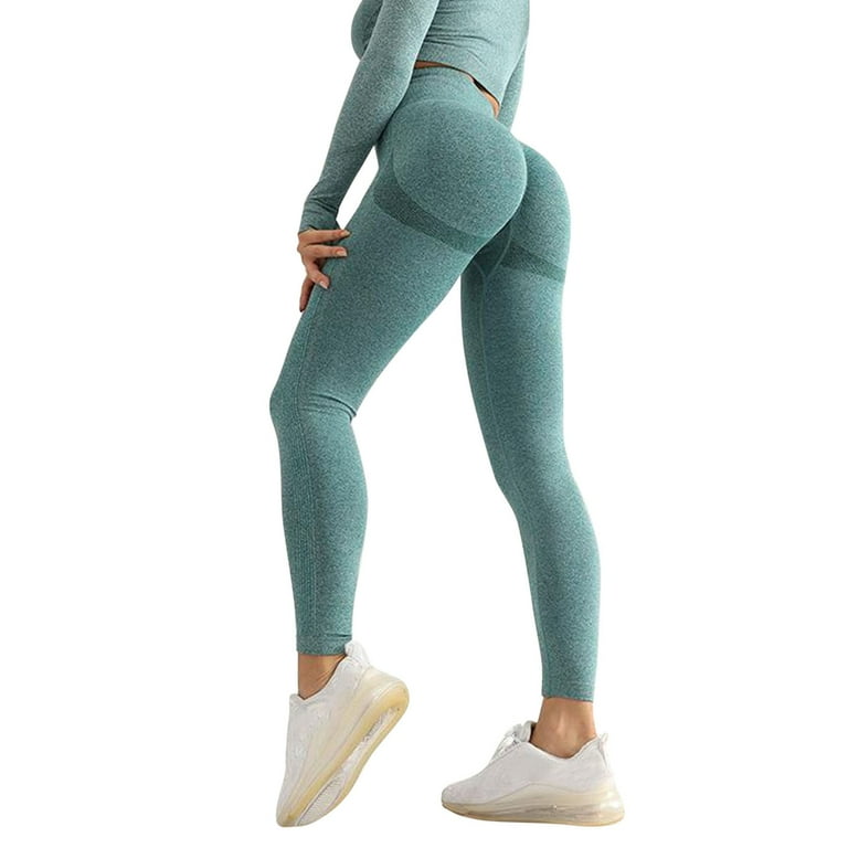 Jeeke Workout Leggings for Women, Warm Athletic Pants Suits Yoga