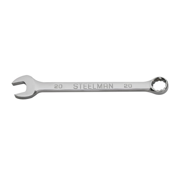 STEELMAN 20mm Metric Combination Wrench with 12-Point Box End, 82573