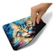 thumbnail image 3 of Mouse Pad SVART de Superficie Suave, base antideslizante, con diseño orginal de Gato estilo arte urbano, Diseño22, 22*18 cm, 3 of 4