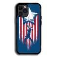 thumbnail image 1 of Captain America Étui Bleue pour iPhone 12 Pro Max, iPhone 14 Pro, 1 of 3