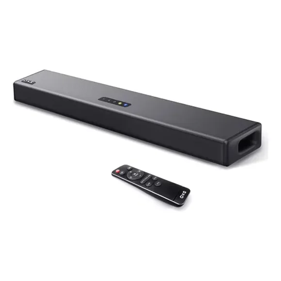 OXS S3 Barra de Sonido para TV, Audio de Cine en Casa con Bluetooth 5.0, Graves Dinámicos, Sonido Envolvente 3D, Mejora del Diálogo, Compatible con AUX/Óptico/Coaxial, Múltiples Modos de Sonido