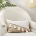 thumbnail image 3 of Saro Lifestyle Chic Poly Filled Pillow with Bohemian Flair, 3 of 3