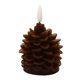 thumbnail image 2 of Luces de noche para árbol de Navidad, vela LED parpadeante con pilas, sin llama, para fiesta de cumpleaños, decoración del hogar y el dormitorio, lámpara de piña con vela LED para árbol de Navidad, 2 of 8