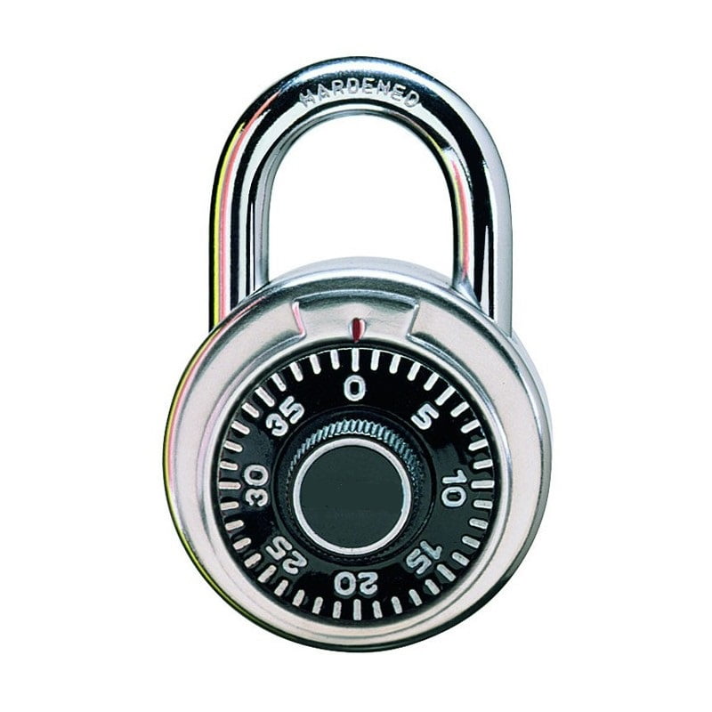 120 Stainless Steel Hardened 45mm Laminated Combination Padlock