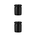 thumbnail image 4 of QualitChoice 4 Pcs Coiffage de Voiture Alliage de Zinc Antivol Capuchons de Valve de Pneu de Voiture Sport Pneus de Roue Noir 2Ensemble, 4 of 6