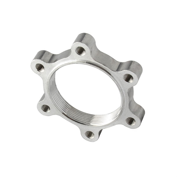 Yuarrent Adaptador de Rotor de freno de disco de rueda libre de asiento de conversión de bloqueo de disco de cubo de dureza fuerte roscada Type3 NO3