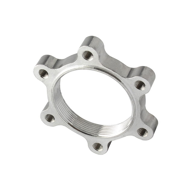 Advancent Adaptador de Rotor de freno de disco de asiento de conversión de disco de cubo resistente al desgaste roscado Type3 NO3