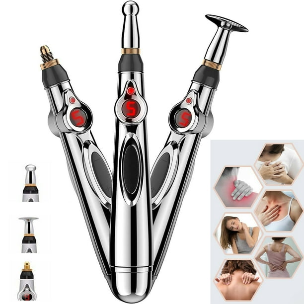 3 in 1 Electronic Acupuncture Pen Monitor Meridian Energy Pen for Pain Relief Therapy