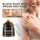 thumbnail image 2 of Jabón Negro Beldi, Jabón Negro Con Argán Y Rosa, Jabón Exfoliante Marruecos, Jabón Negro con Argán y Rosa Beldi, 2 of 4