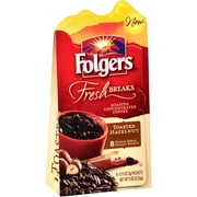 Folgers Fresh Breaks Toasted Hazelnut Instant Coffee, 0.11 oz, 8 count