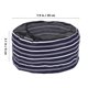 thumbnail image 2 of Blue White Stripe Chef Hat Breathable Unisex Kitchen Cap for Cooking Staff, 2 of 5