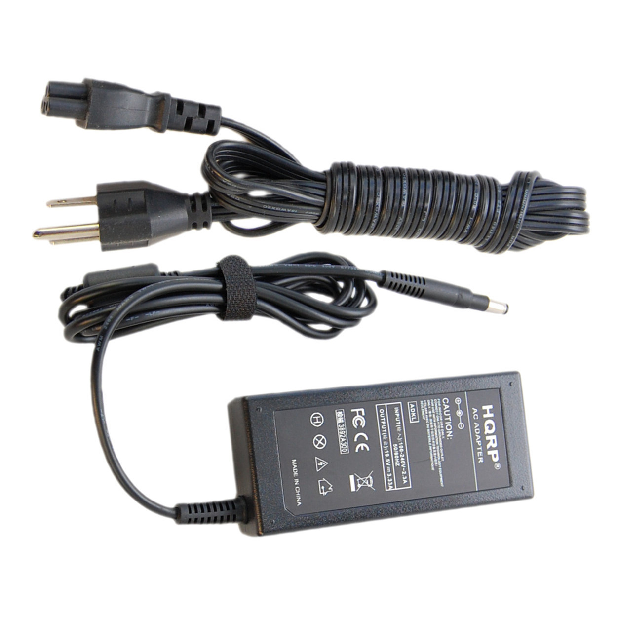 HQRP Caricabatterie 65W Per Notebook HP 613149-001, 613149-003, 613949-001, 693715-001 - Adattatore AC
