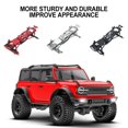 thumbnail image 2 of ZheElen Car Frame For SCX24 Aluminum Alloy Crawler Precision 1pcs RC Car Accessories Replacement Parts RC Upgrade Part RC Car Part Black, 2 of 6