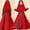 Red, variant on Baby Girls' Ramadan Abaya With Hijab Full Length Robe Burka Maxi Little Kid Toddler Baby Girl Dresses