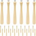 thumbnail image 1 of 30PCS Wooden Baseball Bat Charms Alloy Sports Theme Bat, 1 of 3