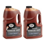 Sauce Craft Smoked Black Pepper BBQ Sauce 1 Gallon - 2/Case | Savory Pepper Infusion in Bulk