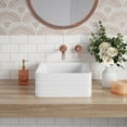 thumbnail image 2 of Adour 14'' Vessel Sink in White, 2 of 11