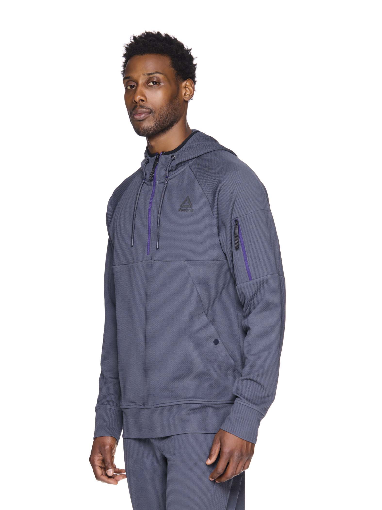 ☆送料無料☆ REEBOK Legacy Half Zip-Up Sweatshirt ☆ naokitomizuka Reebok half zip deformed sweatshirts・black - tity