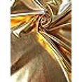 thumbnail image 3 of Metallic Shiny All Over Foil Stretch Polyester Spandex Fabric by The Yard (Gold), 3 of 4