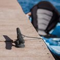 thumbnail image 3 of Secure Mooring Cleat, Plastic Open Base Cleat, Durable Cleat for Marine Boat Dock, Anchor Line Cleat, High Impact Nylon Cleat, Low-Load Applications, 8 Inch (Black), 3 of 8