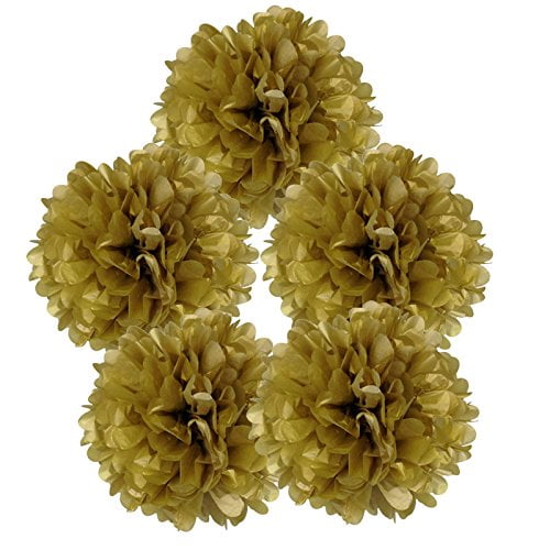 5PC Tissue Paper Pom-Poms Flower Wedding Party Home Hanging Decor Hot 