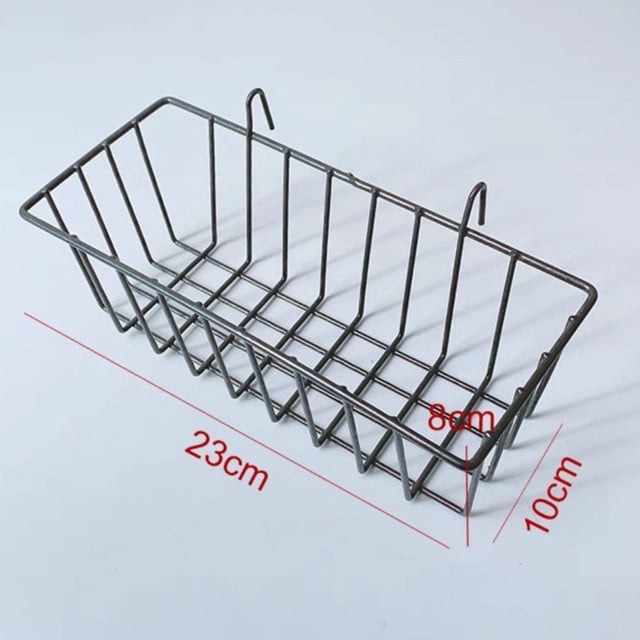 Home Shelf Rack Wall-Decoration Iron Grid Decor DIY Hanging Rack Wall Display Art-Storage Box Basket Mesh Holder Organizer