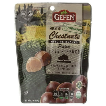 Gefen Organic Roasted Chestnuts, 5.2 oz 