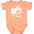 thumbnail image 3 of Inktastic Camera Oh Snap Boys or Girls Baby Bodysuit, 3 of 5