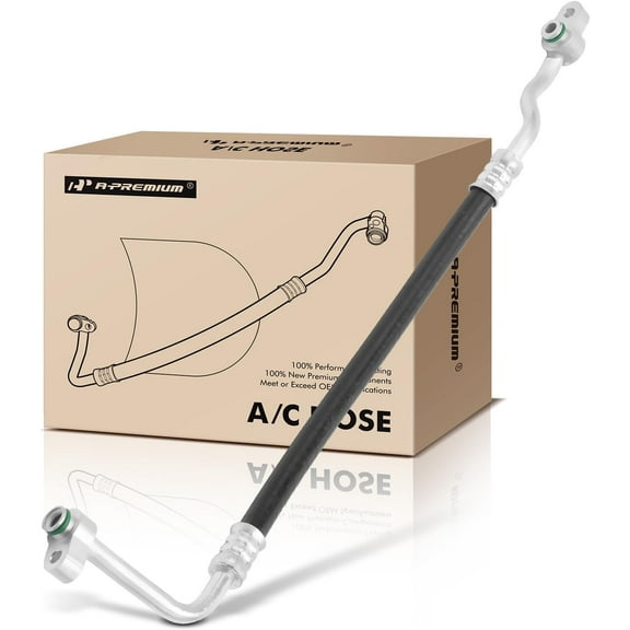A-Premium A/C Discharge Line Hose Assembly Compatible with Acura ILX 2013 2014 2015, 2.4L, Compressor to Condenser