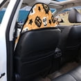 thumbnail image 5 of FUIALDOLG Halloween Terry Cloth Car Seat Cover Machine Washable, Compatible with Truck Seat Van, Bucket Seat Protector Fit for Sedan Vehicle Halloween Spooky 1 Pack, 5 of 7