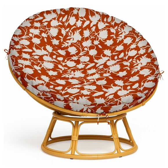 Replacement Papasan Cushion Cover 55 Inch - Waterproof, Tear-Resistant & Stylish - Fits Large Papasan Chair - Floral Pattern