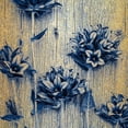 thumbnail image 3 of Kimberly, Allen 15x15 Black Modern Framed Museum Art Print Titled - Indigo Gold 1, 3 of 5