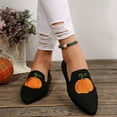 thumbnail image 6 of Women’s Flats Shoes Comfortable Halloween Knit Mesh Pointed Toe Slip On Casual Ballet Flats Dress Shoes, 6 of 9