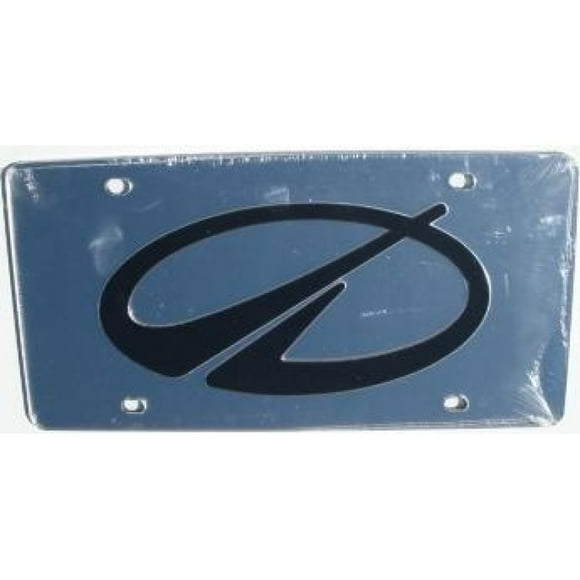 Oldsmobile Silver Laser License Plate