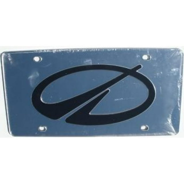 Oldsmobile Silver Laser License Plate