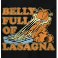 thumbnail image 2 of Garfield Cartoon Full of Lasagna Romper Boys or Girls Infant Baby Brisco Brands NB, 2 of 6