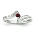 thumbnail image 2 of Sterling Silver Rhodium-plated Family Jewelry Mounting XMR13/1SSM-8 (mm x 2mm), 2 of 3