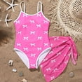 thumbnail image 3 of Girls Tankini Swimsuits 7-8 Rash Guard Bikini Adjustable Strap Girls Tankini Swimsuit 3pcs Ruched Color Block Girls Bathing Suit&nbsp;size 6, 3 of 3
