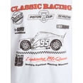 thumbnail image 4 of Disney Cars Women's Lightning McQueen Front Back Graphic Tee with Short Sleeves, Sizes XXS-XXL, 4 of 5