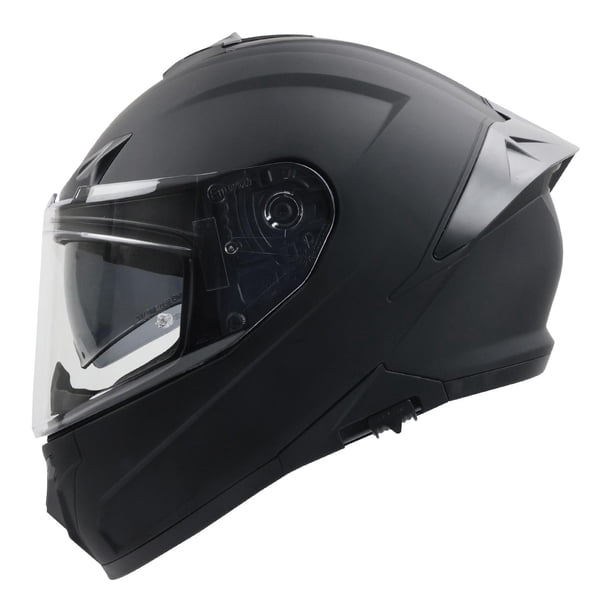 Casco Smk Typhoon Negro Mate Ma200 Cerrado Svs negro XXL