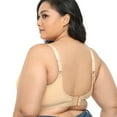 thumbnail image 3 of Women's Everday Bra Plus Size Full Cup Non-padded Wireless Comfort Bralette 34C, 3 of 9