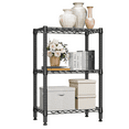 thumbnail image 3 of SONGMY Wire Shelving Unit Commercial Metal Shelf Adjustable Layer Rack Strong Steel for Restaurant Garage Pantry Kitchen Garage,13.8"x 23.6" X 79.5" in black, 3 of 24
