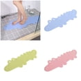 thumbnail image 2 of Zeiwohndc AntiSlip Bath Mat For Tub And Shower Cartoon Alligator Designs PVC Shower Mat, 2 of 12