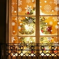 thumbnail image 2 of The New Christmas Snowflake Static Sticker Window Sticker Glass Sticker Christmas Window Window Background Decoration Wall Sticker Studio 40w 5400k Ring Light Lamp, 2 of 5